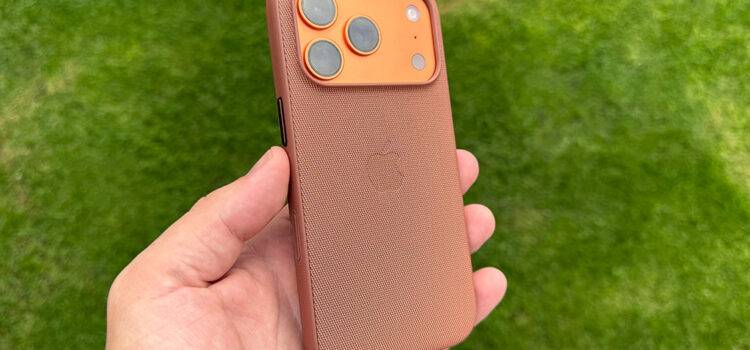 Apple Tech Woven Case for iPhone 17 Pro – Unique Design at a Premium Price